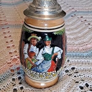Vintage west germany beer stein